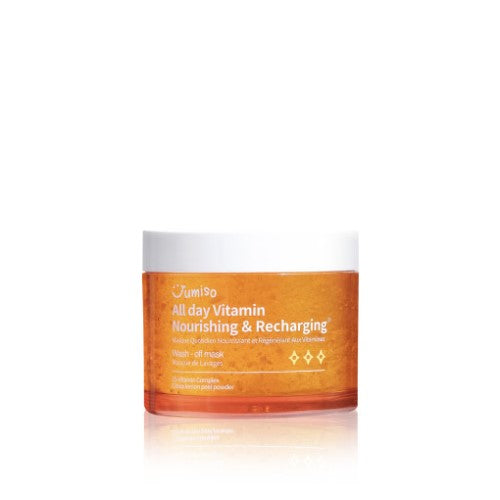 JUMISO, ALL DAY VITAMIN NOURISHING & RECHARGING WASH-OFF MASK 100ML