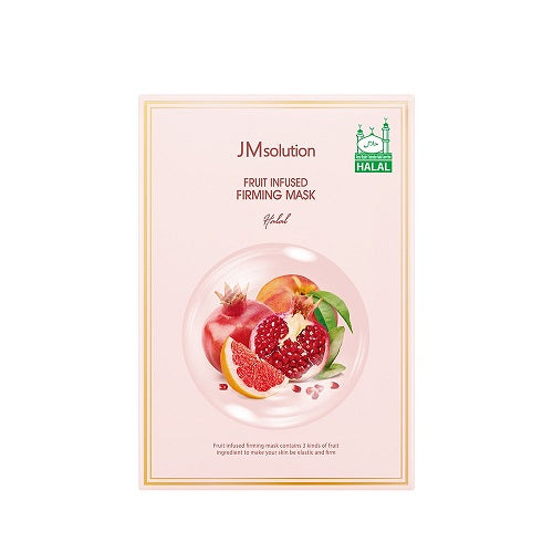 JM SOLUTION, FRUIT INFUSED FIRMING MASK HALAL (30ML*10EA)