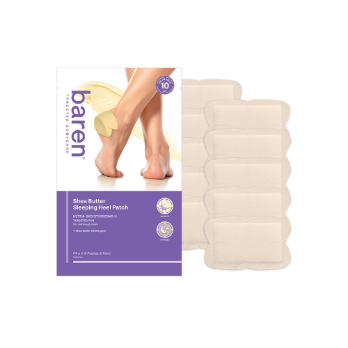BAREN, SHEA BUTTER SLEEPING HEEL PATCH (10EA)