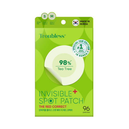 Troubless, INVISIBLE PLUS SPOT PATCH THE RED CORRECT (96PATCH)