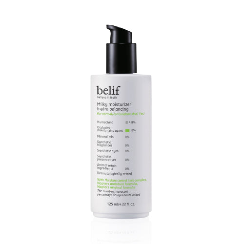 belif, MILKY MOISTURIZER HYDRA BALANCING 125ML