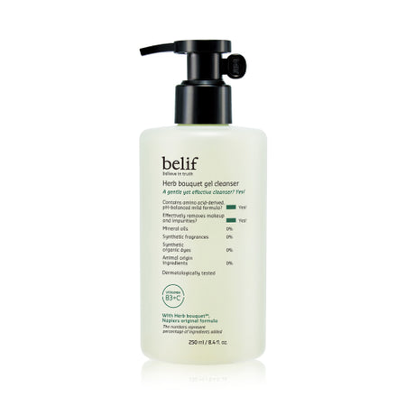 belif, HERB BOUQUET GEL CLEANSER 250ML