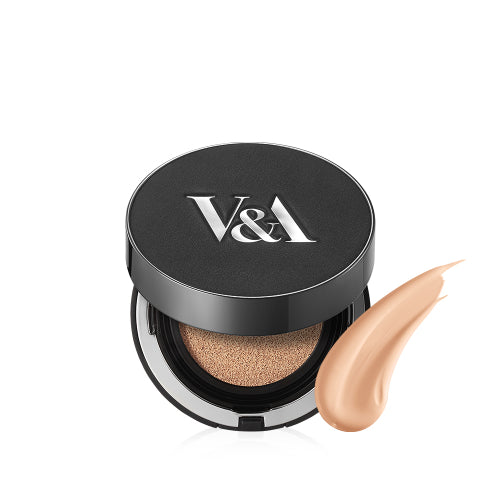 V&A, (U-OUTLET) LONG-WEAR CUSHION FOUNDATION RADIANT 02 NEUTRAL BEIGE 15G