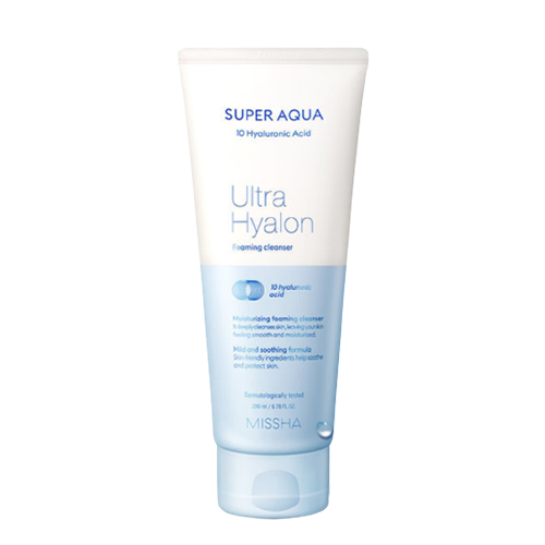 MISSHA, SUPER AQUA ULTRA HYALRON FOAMING CLEANSER 200ML