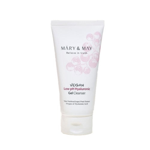 MARY&MAY, VEGAN LOW PH HYALURONIC GEL CLEANSER 150ML