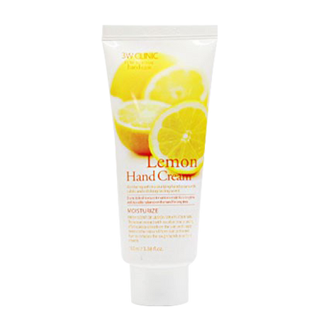 3W CLINIC, MOISTURIZING LEMON HAND CREAM