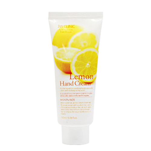 3W CLINIC, MOISTURIZING LEMON HAND CREAM