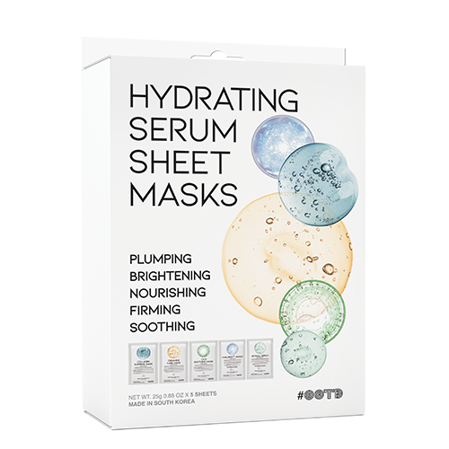 OOTD, HYDRATING SERUM SHEET MASK (25G*5EA)