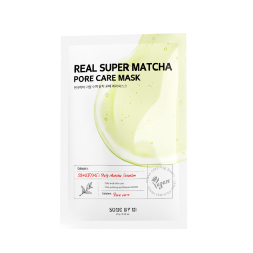 SOME BY MI, REAL SUPER MATCHA PORE CARE MASK 20G