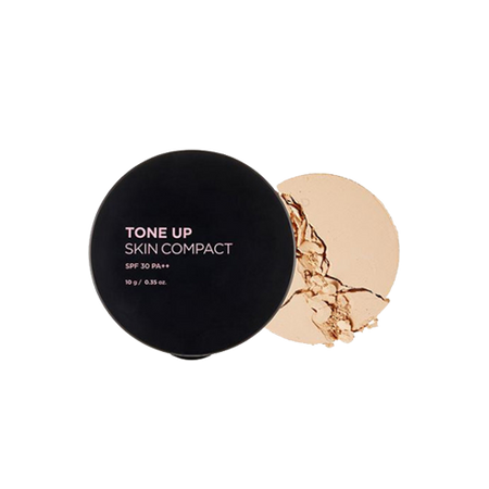 THE FACE SHOP, FMGT TONE UP SKIN COMPACT, V201 APRICOT BEIGE