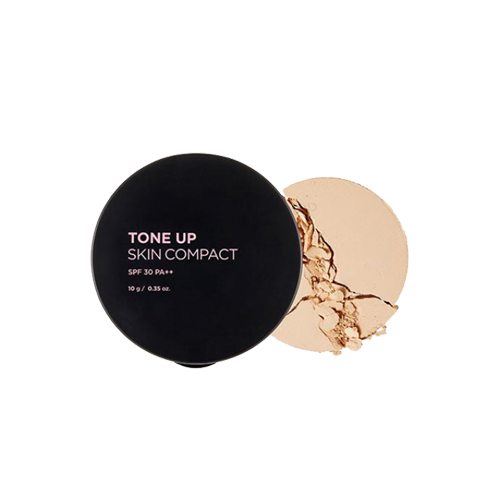 THE FACE SHOP, FMGT TONE UP SKIN COMPACT, V201 APRICOT BEIGE