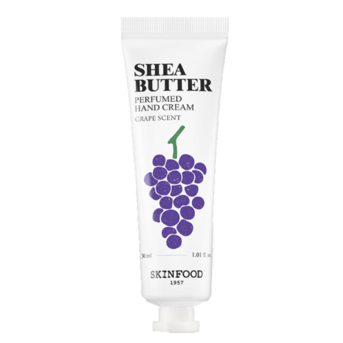 SKINFOOD, SHEA BUTTER PERFUMED HAND CREAM (GRAPE SCENT) 30ML