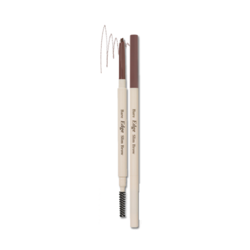 ETUDE, BARE EDGE SLIM BROW PENCIL 02 NATURAL BROWN 0.1G