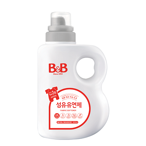 B&B, BABY FABRIC SOFTENER BERGAMOT BOTTLE 1500ML