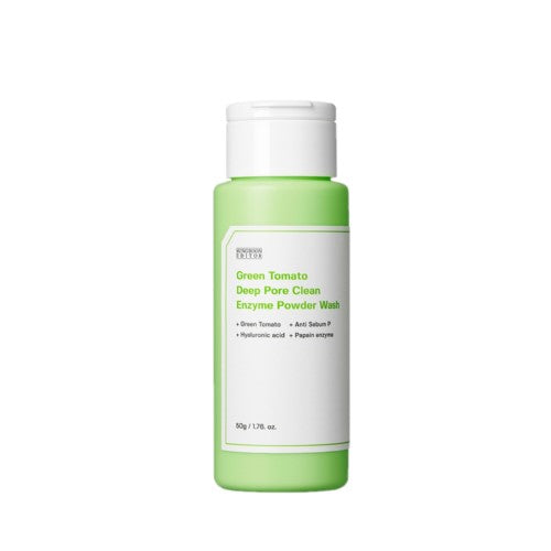 SUNGBOON EDITOR, GREEN TOMATO DEEP PORE CLEAN ENZYME POWDER WASH 50G