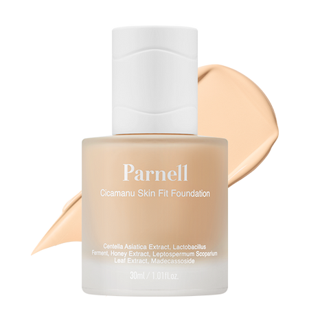 Parnell, CICAMANU SKIN FIT FOUNDATION 30ML, 0