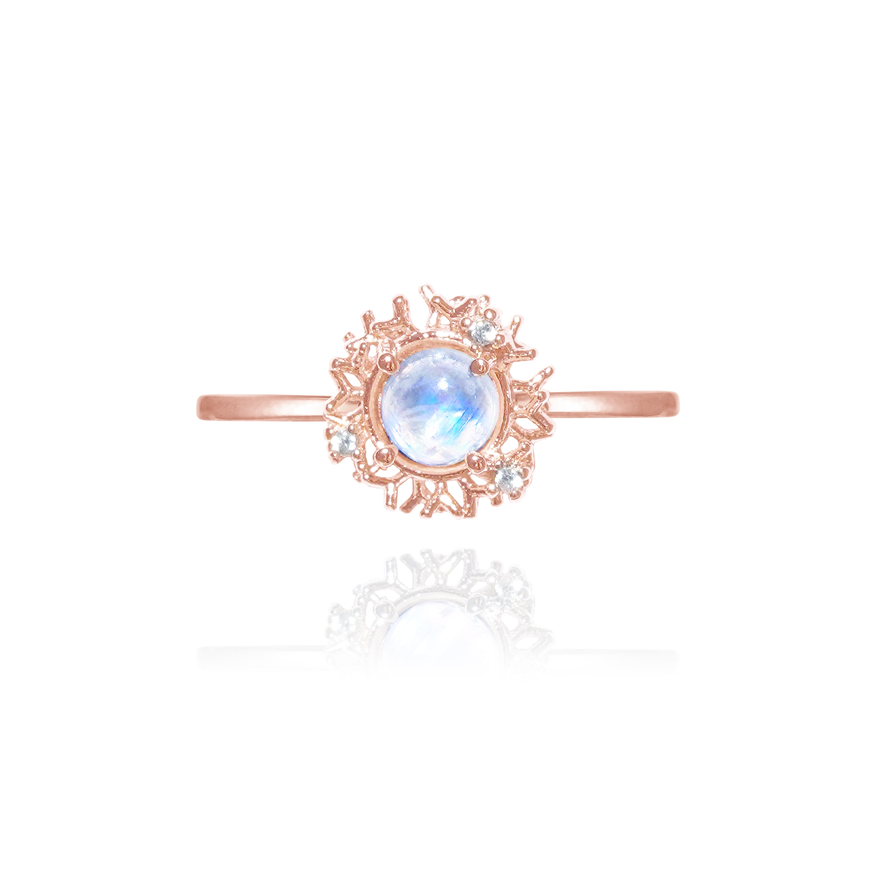 WING BLING, PURE SUNSHINE RING  (925 SILVER), PURE SUNSHINE PINK RING (925 SILVER)