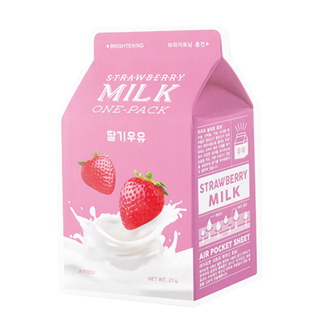 A'pieu, STRAWBERRY MILK ONE-PACK