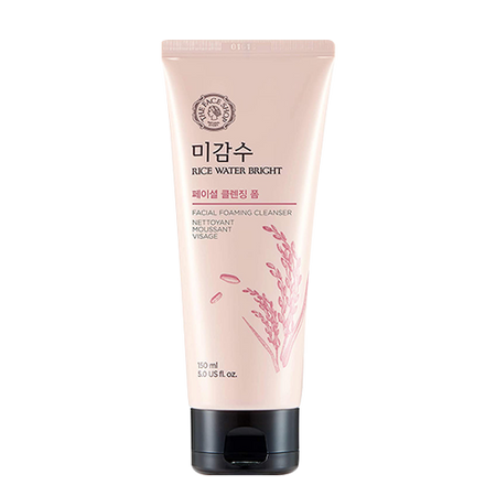 THE FACE SHOP, RICE WATER BRIGHT FACIAL FOAMING CLEANSER 150ML