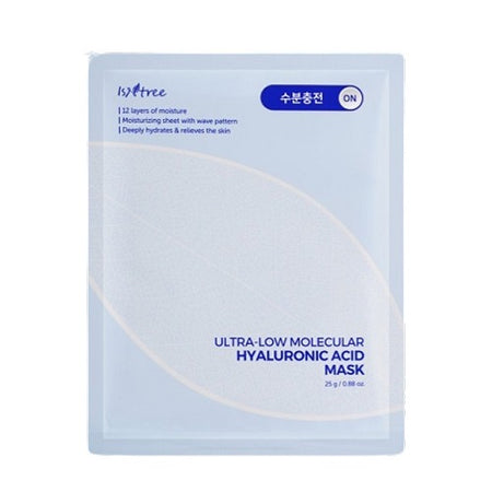 IsNtree, ULTRA-LOW MOLECULAR HYALURONIC ACID MASK (25G*10EA)