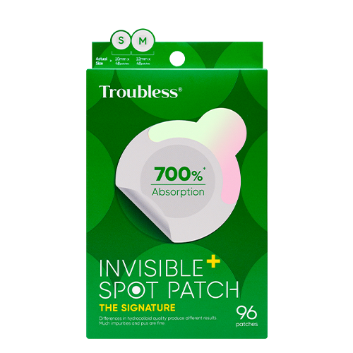 Troubless, INVISIBLE SPOT PATCH #THE SIGNATURE (12mm*1EA+10mm*1EA)