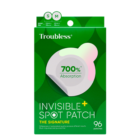 Troubless, INVISIBLE SPOT PATCH #THE SIGNATURE (12mm*1EA+10mm*1EA)