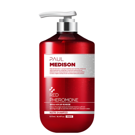 PAUL MEDISON, NUTRI SHAMPOO 1077ML, 6 RED PHEROMONE