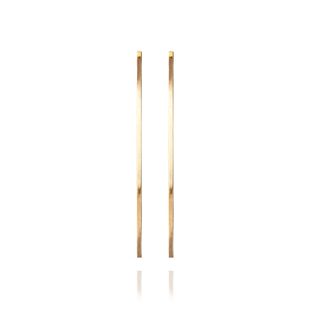 WING BLING, REFLECTION OF YOU EARRING OR CLIP-ON EARRING, REFLECTION OF YOU GOLD CLIP ON EARRING