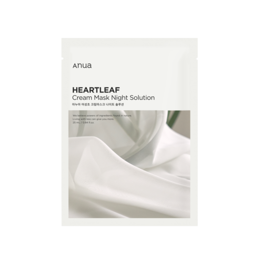 Anua, HEARTLEAF CREAM MASK NIGHT SOLUTION (25ML*1EA)