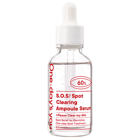 One-day's You, S.O.S! SPOT CLEARING AMPOULE SERUM 30ML