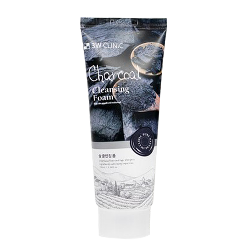 3W CLINIC, CHARCOAL CLEANSING FOAM