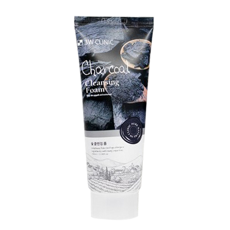 3W CLINIC, CHARCOAL CLEANSING FOAM