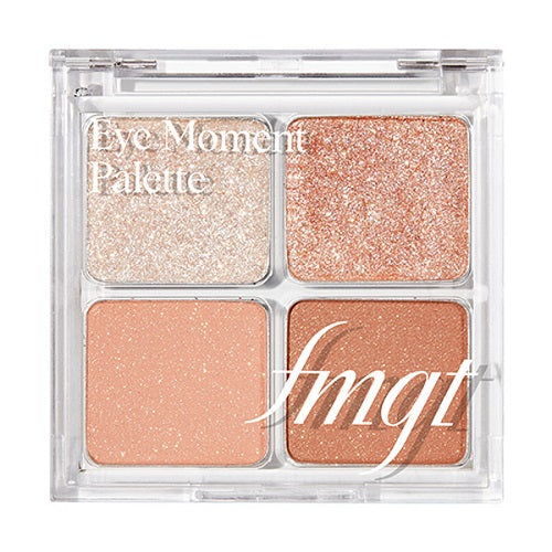 THE FACE SHOP, FMGT EYE MOMENT PALETTE 04. NATURAL GLOW  (1.2G*4)