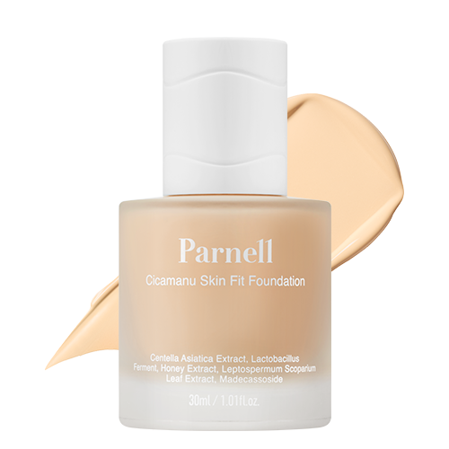 Parnell, CICAMANU SKIN FIT FOUNDATION 30ML, 0.5