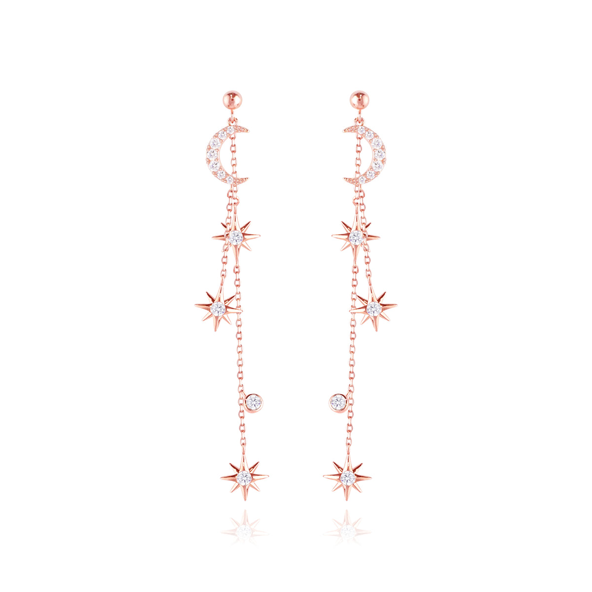 WING BLING, A RADIANT DAY EARRING OR CLIP-ON EARRING, A RADIANT DAY PINK CLIP ON EARRING