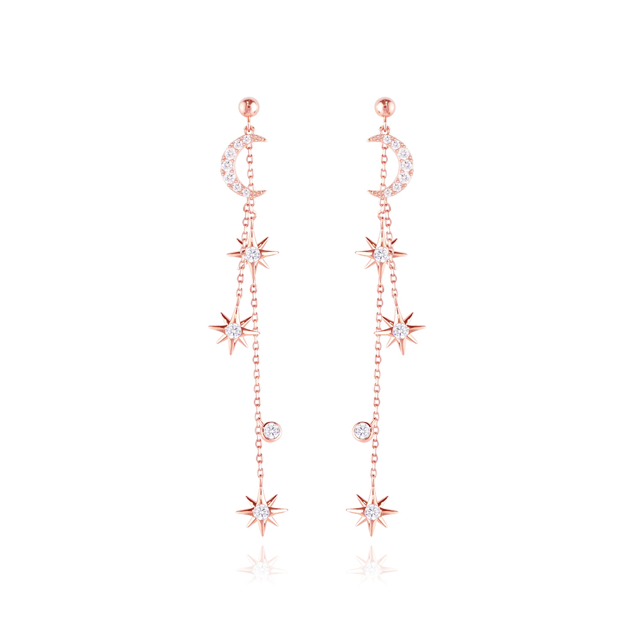 WING BLING, A RADIANT DAY EARRING OR CLIP-ON EARRING, A RADIANT DAY PINK CLIP ON EARRING