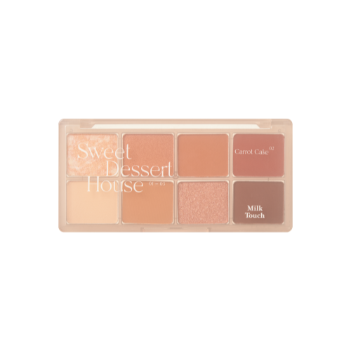 MILKTOUCH, BE MY SWEET DESSERT HOUSE PALETTE, 02 CARROT CAKE