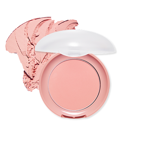 ETUDE, LOVELY COOKIE BLUSHER 4G, PK004 PEACH CHOUX WAFER