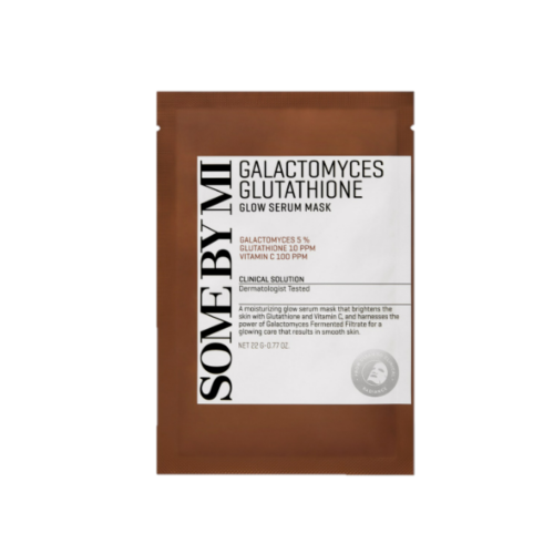 SOME BY MI, GALACTOMYCES  GLUTATHIONE GLOW SERUM MASK (22ML*1EA)