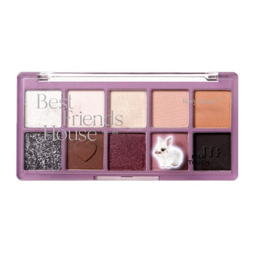 MILKTOUCH, BEST FRIENDS EYE PALLETTE #02 ROSY BUNNY 9.8G