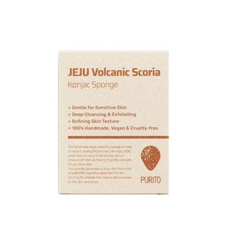 Purito SEOUL, JEJU VOLCANIC SCORIA KONJAC SPONGE 7G