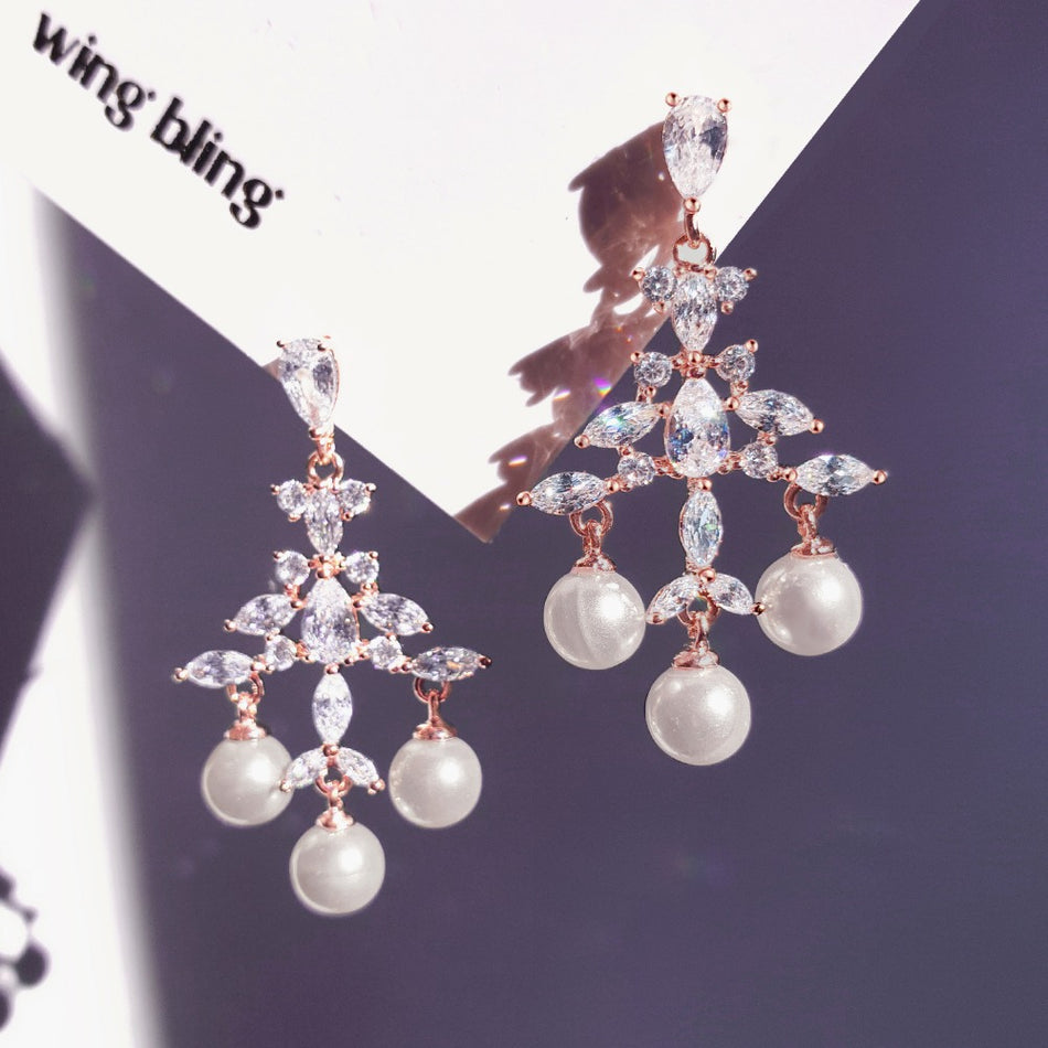 WING BLING, YOU CAME LIKE A DREAM EARRING OR CLIP-ON EARRING, YOU CAME LIKE A DREAM PINK EARRING