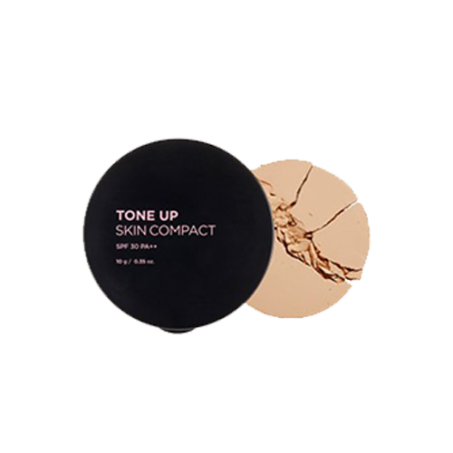 THE FACE SHOP, FMGT TONE UP SKIN COMPACT, V203 NATURAL BEIGE