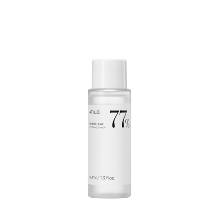 Anua, HEARTLEAF 77% SOOTHING TONER 40ML