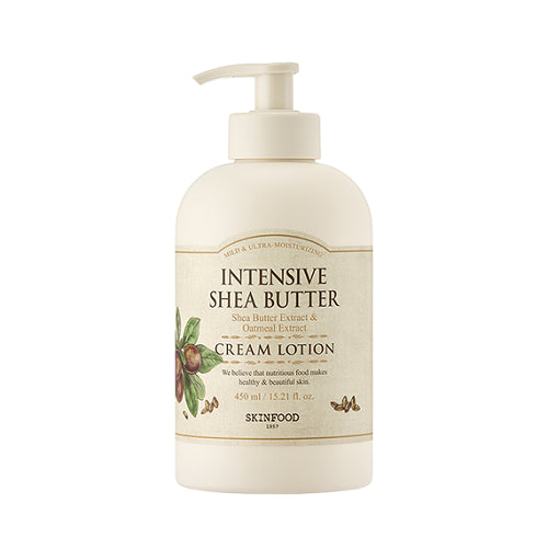 SKINFOOD, INTENSIVE SHEA BUTTER  CREAM LOTION 450ML