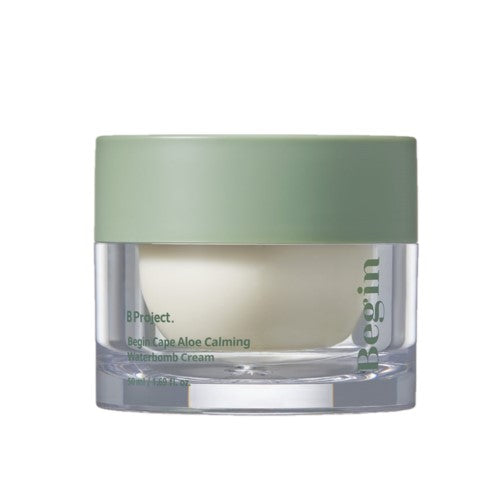 B PROJECT, BEGIN CAPE ALOE CALMING WATER BOMB CREAM 50ML