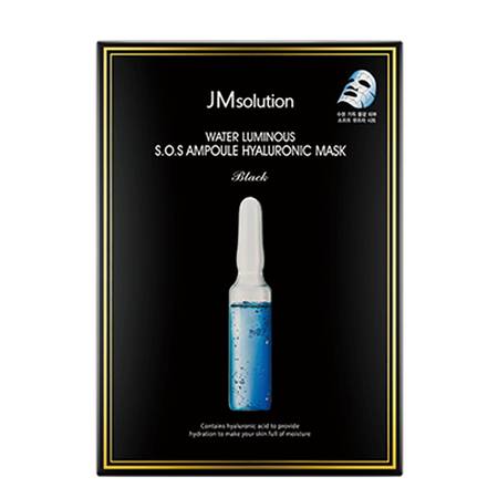 JM SOLUTION, WATER LUMINOUS S.O.S AMPOULE HYALURONIC MASK PLUS (30ML*10EA)