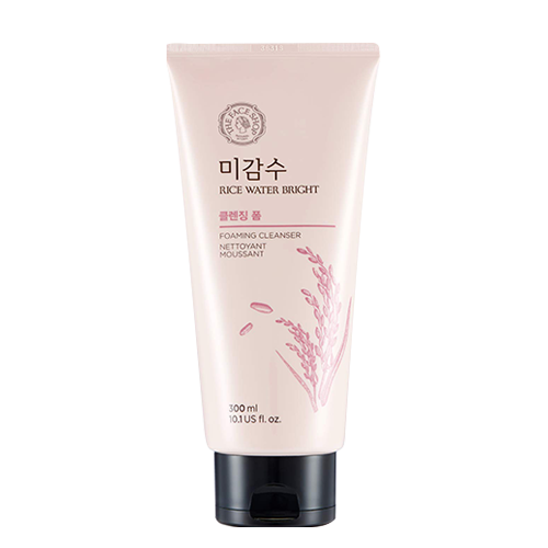 THE FACE SHOP, RICE WATER BRIGHT FACIAL FOAMING CLEANSER 300ML