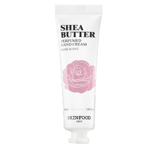 SKINFOOD, SHEA BUTTER PERFUMED HAND CREAM (ROSE SCENT) 30ML