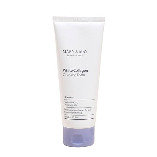 MARY&MAY, WHITE COLLAGEN CLEANSING FOAM 150ML